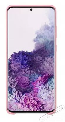SAMSUNG EF-PG985TPEGEU Galaxy S20+ szilikon hátlap - rózsaszín Mobil / Kommunikáció / Smart - Mobiltelefon kiegészítő / tok - Tok / hátlap - 379814