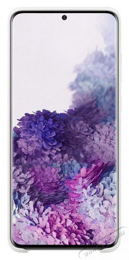 SAMSUNG EF-PG985TWEGEU Galaxy S20+ szilikon hátlap - fehér Mobil / Kommunikáció / Smart - Mobiltelefon kiegészítő / tok - Tok / hátlap - 379815