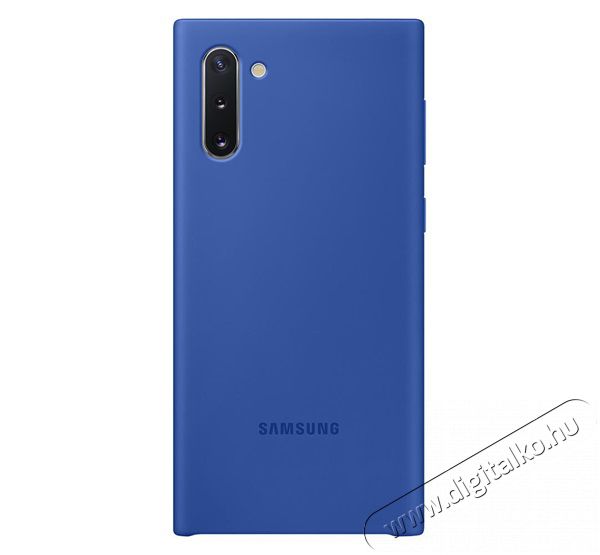 SAMSUNG EF-PN970TLEG Galaxy Note 10 szilikon hátlap - kék Mobil / Kommunikáció / Smart - Mobiltelefon kiegészítő / tok - Tok / hátlap - 379816