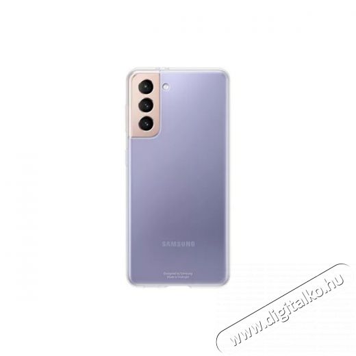 SAMSUNG OSAM-EF-QG991TTEG Galaxy S21 védőtok - átlátszó Mobil / Kommunikáció / Smart - Mobiltelefon kiegészítő / tok - Tok / hátlap - 379818
