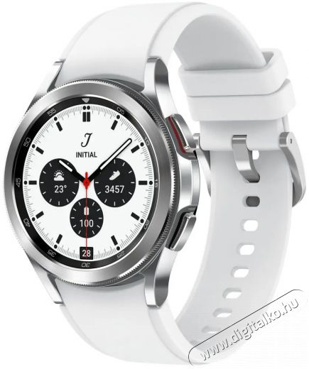 SAMSUNG SM-R880NZSAEUE Galaxy Watch 4 Classic (42mm) okosóra - ezüst Mobil / Kommunikáció / Smart - Okos eszköz - Okosóra - 380622