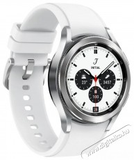 SAMSUNG SM-R880NZSAEUE Galaxy Watch 4 Classic (42mm) okosóra - ezüst Mobil / Kommunikáció / Smart - Okos eszköz - Okosóra - 380622