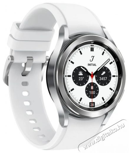 SAMSUNG SM-R880NZSAEUE Galaxy Watch 4 Classic (42mm) okosóra - ezüst Mobil / Kommunikáció / Smart - Okos eszköz - Okosóra - 380622