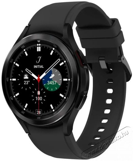 SAMSUNG SM-R890NZKAEUE Galaxy Watch 4 Classic (46mm) okosóra - fekete Mobil / Kommunikáció / Smart - Okos eszköz - Okosóra - 380623