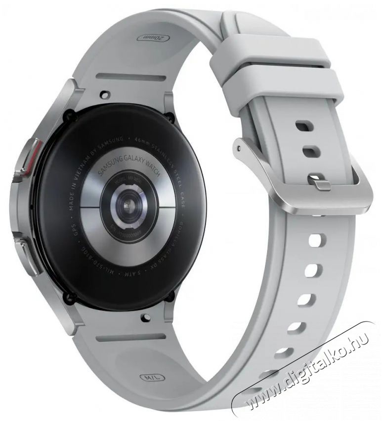 SAMSUNG SM-R890NZSAEUE Galaxy Watch 4 Classic (46mm) okosóra - ezüst Mobil / Kommunikáció / Smart - Okos eszköz - Okosóra - 380624
