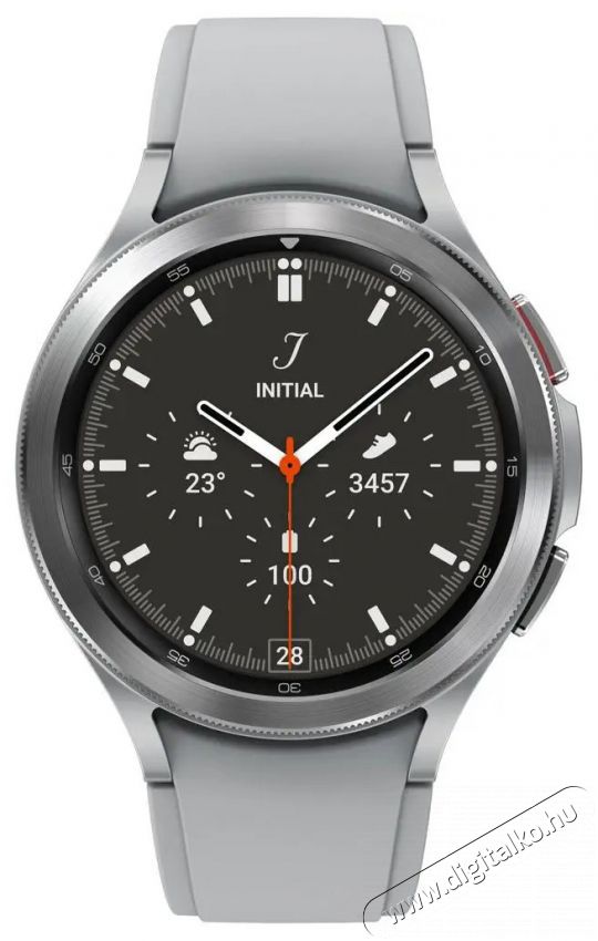 SAMSUNG SM-R890NZSAEUE Galaxy Watch 4 Classic (46mm) okosóra - ezüst Mobil / Kommunikáció / Smart - Okos eszköz - Okosóra - 380624