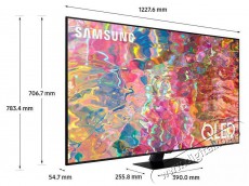 SAMSUNG QE55Q80BATXXH 4K Smart Qled Televízió Televíziók - LED televízió - UHD 4K felbontású - 381218