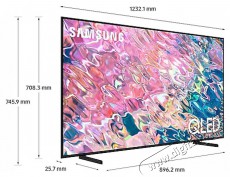 SAMSUNG QE65Q60BAUXXH 4K Smart Qled Televízió Televíziók - LED televízió - UHD 4K felbontású - 381219