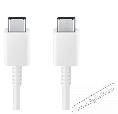 SAMSUNG EP-DX310JWEGEU 3A 1,8m Type-C/Type C fehér kábel Mobil / Kommunikáció / Smart - Mobiltelefon kiegészítő / tok - Kábel / átalakító - 387804