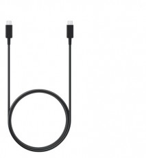 SAMSUNG EP-DX510JBEGEU 5A 1,8m Type-C/Type C fekete k&aacute;bel Mobil / Kommunik&aacute;ci&oacute; / Smart - Mobiltelefon kieg&eacute;sz&iacute;tő / tok - K&aacute;bel / &aacute;talak&iacute;t&oacute; - 387805