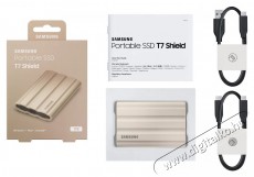 SAMSUNG 2000GB USB 3.2 (MU-PE2T0K/EU) bézs T7 Shield külső SSD Egyéb - Nem forgalmazzuk ! - 386195