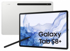 SAMSUNG Galaxy Tab S8+ S Pen (SM-X806) 12,4" 128GB ezüst Wi-Fi + 5G tablet Egyéb - Nem forgalmazzuk ! - 397812