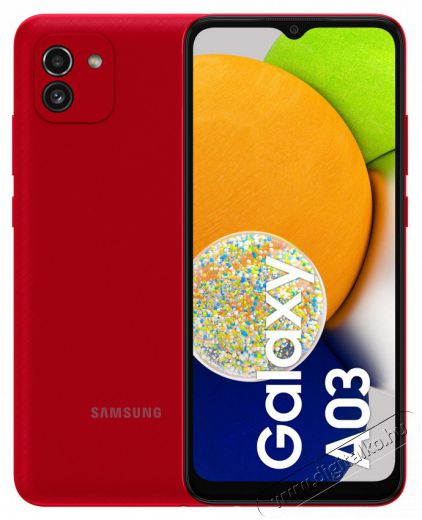 SAMSUNG SM-A035GZRGEUE Galaxy A03 6,5" LTE 4/64GB DualSIM piros okostelefon Egy&eacute;b - Nem forgalmazzuk ! - 397771