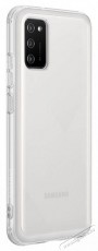 SAMSUNG OSAM-EF-QA026TTEG Galaxy A02S átlátszó hátlap Mobil / Kommunikáció / Smart - Mobiltelefon kiegészítő / tok - Tok / hátlap - 385534