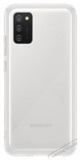 SAMSUNG OSAM-EF-QA026TTEG Galaxy A02S átlátszó hátlap Mobil / Kommunikáció / Smart - Mobiltelefon kiegészítő / tok - Tok / hátlap - 385534
