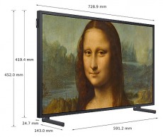 SAMSUNG 32 QE32LS03BBUXXH The Frame Full HD Smart QLED TV Televíziók - LED televízió - UHD 4K felbontású - 399855