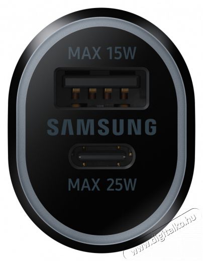 SAMSUNG EP-L4020NBEGEU USB/Type-C fekete autós töltő Autóhifi / Autó felszerelés - Autós töltő / szivargyújtó adapter - 399893