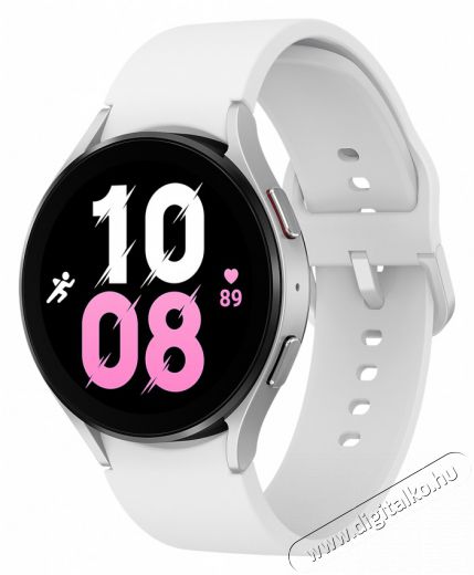 SAMSUNG SM-R910NZSAEUE Galaxy Watch 5 (44mm) ezüst okosóra Mobil / Kommunikáció / Smart - Okos eszköz - Okosóra - 399884