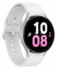 SAMSUNG SM-R910NZSAEUE Galaxy Watch 5 (44mm) ezüst okosóra Mobil / Kommunikáció / Smart - Okos eszköz - Okosóra - 399884