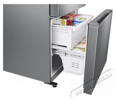SAMSUNG RF50A5202S9/EO hűtőszekrény francia ajtós kialakítással Konyhai termékek - Hűtő, fagyasztó (szabadonálló) - Amerikai típusú Side By Side hűtő - 402501