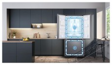 SAMSUNG RF50A5202S9/EO hűtőszekrény francia ajtós kialakítással Konyhai termékek - Hűtő, fagyasztó (szabadonálló) - Amerikai típusú Side By Side hűtő - 402501