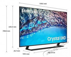 SAMSUNG UE50BU8502KXXH smart LED televízió Televíziók - LED televízió - 1080p Full HD felbontású - 401117