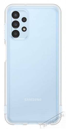 SAMSUNG EF-QA135TTEGWW Galaxy A13 soft clear cover átlátszó hátlap Mobil / Kommunikáció / Smart - Mobiltelefon kiegészítő / tok - Tok / hátlap - 405346