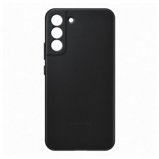 SAMSUNG EF-VS906LBEGWW Galaxy S22 Plus fekete bőr hátlap Mobil / Kommunikáció / Smart - Mobiltelefon kiegészítő / tok - Tok / hátlap - 405340
