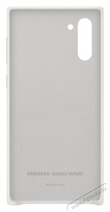 SAMSUNG EF-VN970LWEG Galaxy Note 10 feh&eacute;r bőr h&aacute;tlap Mobil / Kommunik&aacute;ci&oacute; / Smart - Mobiltelefon kieg&eacute;sz&iacute;tő / tok - Tok / h&aacute;tlap - 413104