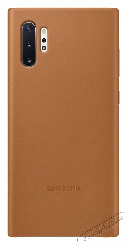SAMSUNG EF-VN975LAEG Galaxy Note 10+ karamell bőr h&aacute;tlap Mobil / Kommunik&aacute;ci&oacute; / Smart - Mobiltelefon kieg&eacute;sz&iacute;tő / tok - Tok / h&aacute;tlap - 413105
