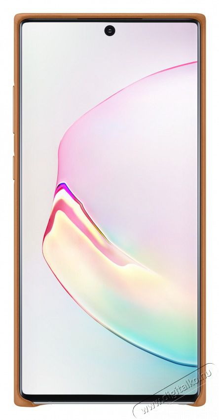 SAMSUNG EF-VN975LAEG Galaxy Note 10+ karamell bőr h&aacute;tlap Mobil / Kommunik&aacute;ci&oacute; / Smart - Mobiltelefon kieg&eacute;sz&iacute;tő / tok - Tok / h&aacute;tlap - 413105