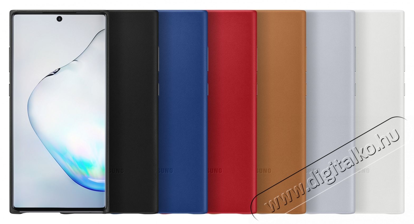 SAMSUNG EF-VN975LJEG Galaxy Note 10+ sz&uuml;rke bőr h&aacute;tlap Mobil / Kommunik&aacute;ci&oacute; / Smart - Mobiltelefon kieg&eacute;sz&iacute;tő / tok - Tok / h&aacute;tlap - 413107