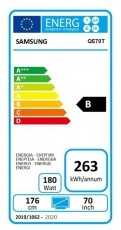 SAMSUNG 70 QE70T 4K UHD LFD Telev&iacute;zi&oacute;k - LED telev&iacute;zi&oacute; - UHD 4K felbont&aacute;s&uacute; - 429233