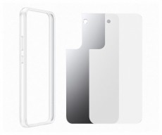 SAMSUNG EF-MS906CTEGWW Galaxy S22 Plus frame cover átlátszó védőtok Mobil / Kommunikáció / Smart - Mobiltelefon kiegészítő / tok - Tok / hátlap - 430856