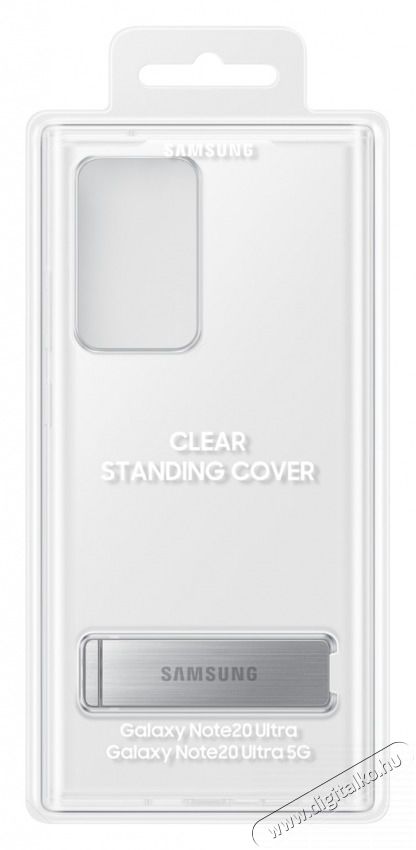 SAMSUNG OSAM-EF-JN985CTEG Galaxy Note 20 Ultra clear stand cover &aacute;tl&aacute;tsz&oacute; tok Mobil / Kommunik&aacute;ci&oacute; / Smart - Mobiltelefon kieg&eacute;sz&iacute;tő / tok - Tok / h&aacute;tlap - 429540
