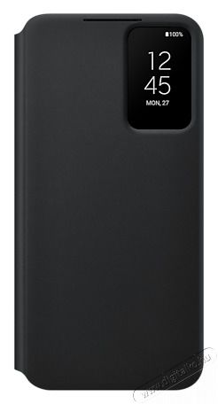 SAMSUNG EF-ZS906CBEGEE Galaxy S22 Plus smart clear view cover védőtok - fekete Mobil / Kommunikáció / Smart - Mobiltelefon kiegészítő / tok - Tok / hátlap - 440347