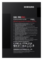 SAMSUNG 1TB M.2 NVMe 2280 990 Pro (MZ-V9P1T0BW) fekete SSD Egyéb - Nem forgalmazzuk ! - 455854