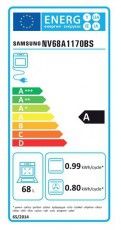 SAMSUNG NV68A1170BS/OL ezüst beépíthető sütő Konyhai termékek - Sütő-főzőlap, tűzhely (beépíthető) - Sütő (beépíthető) - 459302