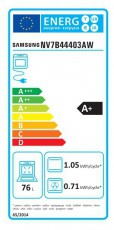SAMSUNG NV7B44403AW/U3 beépíthető sütő - Fehér Konyhai termékek - Sütő-főzőlap, tűzhely (beépíthető) - Sütő (beépíthető) - 459324