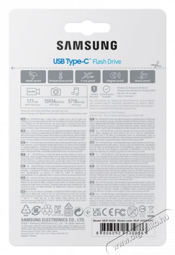SAMSUNG USB Type-C 64 GB flash drive Memória kártya / Pendrive - Pendrive - 461886