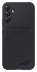 SAMSUNG EF-OA346TBEGWW Galaxy A34 5G fekete kártyatartós hátlap Mobil / Kommunikáció / Smart - Mobiltelefon kiegészítő / tok - Tok / hátlap - 462197