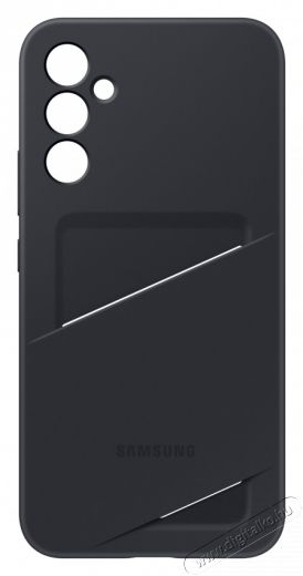 SAMSUNG EF-OA346TBEGWW Galaxy A34 5G fekete kártyatartós hátlap Mobil / Kommunikáció / Smart - Mobiltelefon kiegészítő / tok - Tok / hátlap - 462197