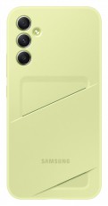 SAMSUNG EF-OA346TGEGWW Galaxy A34 5G zöld kártyatartós hátlap Mobil / Kommunikáció / Smart - Mobiltelefon kiegészítő / tok - Tok / hátlap - 462147