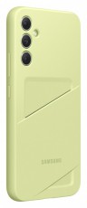 SAMSUNG EF-OA346TGEGWW Galaxy A34 5G zöld kártyatartós hátlap Mobil / Kommunikáció / Smart - Mobiltelefon kiegészítő / tok - Tok / hátlap - 462147
