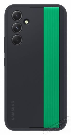 SAMSUNG EF-XA546CBEGWW Galaxy A54 5G Haze Grip fekete tok Mobil / Kommunikáció / Smart - Mobiltelefon kiegészítő / tok - Tok / hátlap - 462037