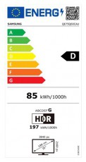 SAMSUNG 75 QE75Q60CAUXXH 4K UHD Smart QLED TV Televíziók - OLED televízió - UHD 4K felbontású - 466128