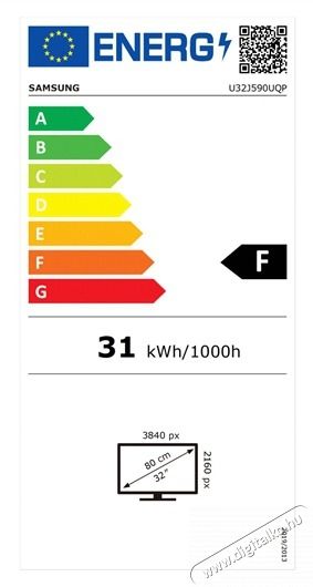 SAMSUNG 32 LU32J590UQPXEN UHD HDMI/DP monitor Iroda &eacute;s sz&aacute;m&iacute;t&aacute;stechnika - Monitor - Monitor - 481977