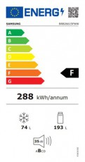 SAMSUNG BRB26615FWW/EF beépíthető alulfagyasztós hűtő Konyhai termékek - Hűtő, fagyasztó (beépíthető) - Alulfagyasztós kombinált hűtő - 371269