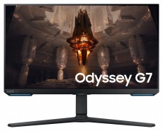 SAMSUNG Gaming 144Hz IPS monitor 28 G70B, 3840x2160, 16:9, 300cd/m2, 1ms, 2xHDMI/DP/2xUSB/LAN/WiFi/BT, Pivot, hangszóró Iroda és számítástechnika - Monitor - Monitor - 484236