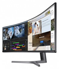 SAMSUNG Ívelt Gaming 120Hz VA monitor 48.8 CRG9, 5120x1440, 32:9, 1000cd/m2, 4ms, HDMI/2xDisplayPort/4xUSB Iroda és számítástechnika - Monitor - Monitor - 484233